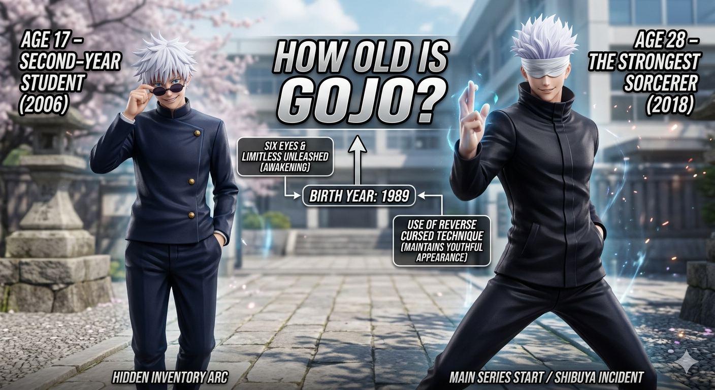 How Old Is Gojo? Understanding the Age of the Iconic - Ameisenhardt