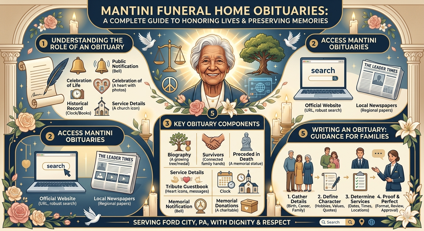 Mantini Funeral Home Obituaries